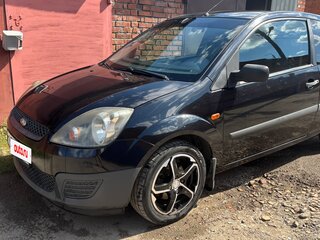 2007 Ford Fiesta Mk5, чёрный, 325000 рублей, вид 1