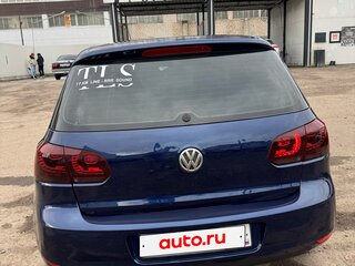 2010 Volkswagen Golf VI, синий, 610000 рублей, вид 5