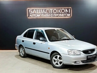 2011 Hyundai Accent ТагАЗ II, серебристый, 390000 рублей, вид 3