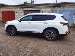 2019 Hyundai Santa Fe IV, белый, 3500000 рублей, вид 3