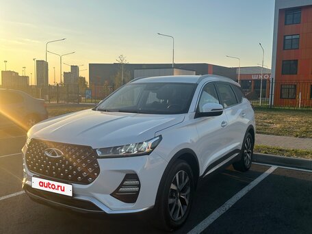 2022 Chery Tiggo 7 Pro I, белый, 1495000 рублей, вид 1