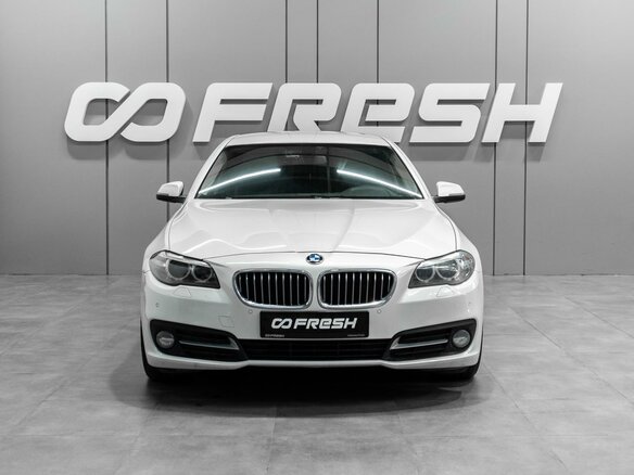 2016 BMW 5 серии 520i VI (F10/F11/F07) Рестайлинг, белый, 2300000 рублей - вид 2