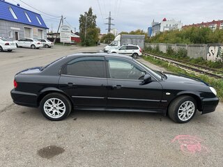 2005 Hyundai Sonata IV (EF) Рестайлинг, чёрный, 450000 рублей, вид 3