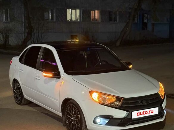 2023 Lada (ВАЗ) Granta I Рестайлинг, белый, 900000 рублей - вид 5