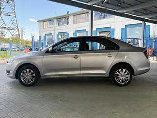 2017 Skoda Rapid I Рестайлинг, серебристый, 1219000 рублей, вид 2