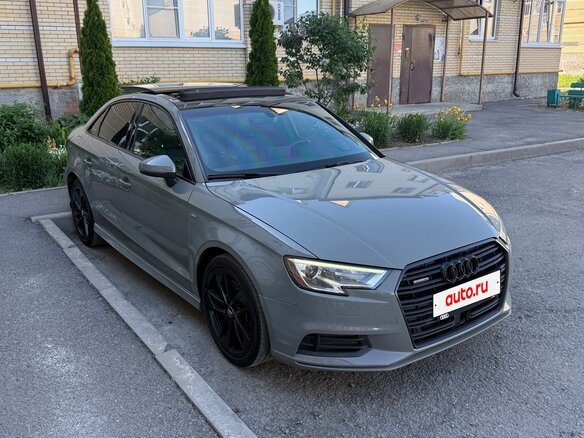 2020 Audi A3 III (8V) Рестайлинг, серый, 2750000 рублей - вид 2