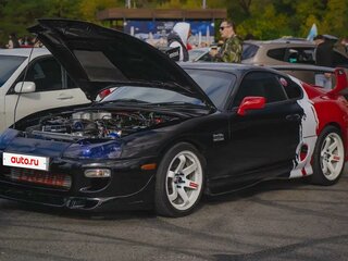1993 Toyota Supra IV (A80), синий, 3900000 рублей, вид 1