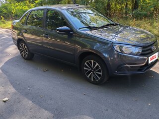 2020 Lada (ВАЗ) Granta I Рестайлинг, серый, 750000 рублей, вид 3