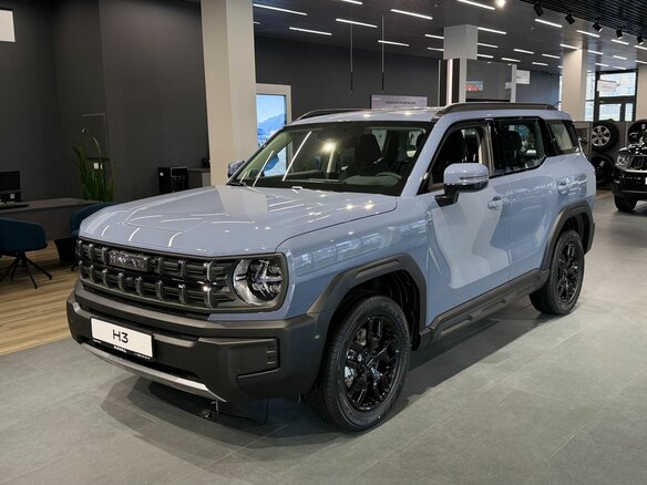 2026 Haval H3 I Рестайлинг, серый - вид 2