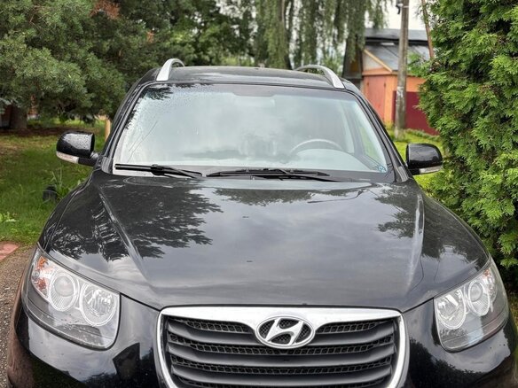 2010 Hyundai Santa Fe II Рестайлинг, чёрный, 1600000 рублей