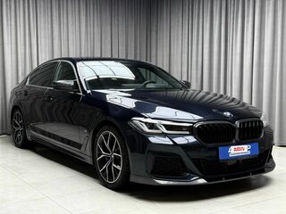2021 BMW 5 серии 530i VII (G30/G31/G38) Рестайлинг, синий, 4749000 рублей, вид 3
