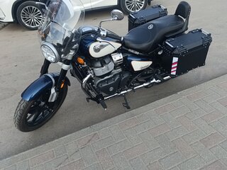 2025 Royal Enfield Super Meteor, синий, 670000 рублей, вид 3