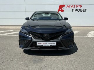 2021 Toyota Camry VIII (XV70) Рестайлинг, чёрный, 2890000 рублей, вид 2