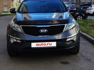 2015 Kia Sportage III Рестайлинг, синий, 1380000 рублей, вид 5