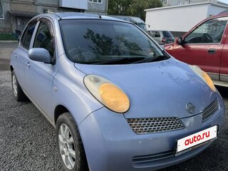 2003 Nissan March III (K12), голубой, 345000 рублей, вид 2