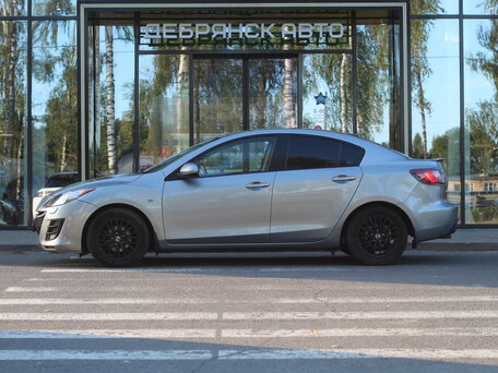 2009 Mazda 3 II (BL), серебристый, 920000 рублей, вид 2