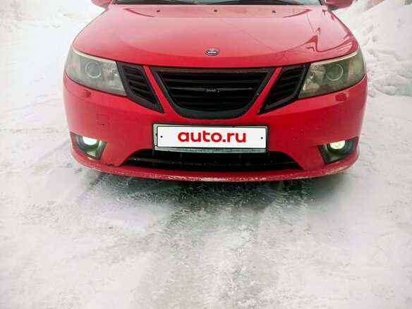 2008 Saab 9-3 II Рестайлинг, красный, 859000 рублей