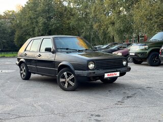 1990 Volkswagen Golf II, чёрный, 215000 рублей, вид 1
