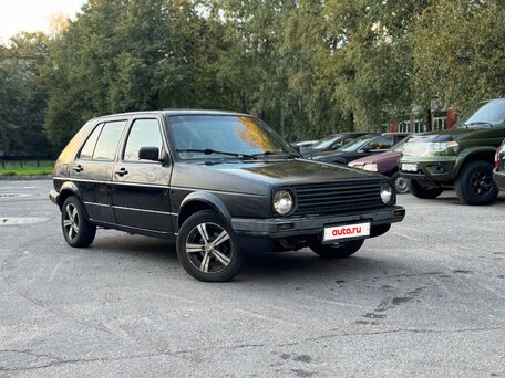 1990 Volkswagen Golf II, чёрный, 215000 рублей, вид 1