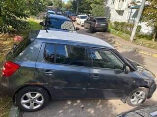 2010 Skoda Fabia II Рестайлинг, серый, 525000 рублей, вид 4