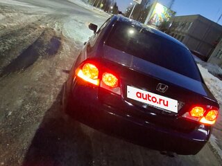 2008 Honda Civic VIII Рестайлинг, чёрный, 650000 рублей, вид 2