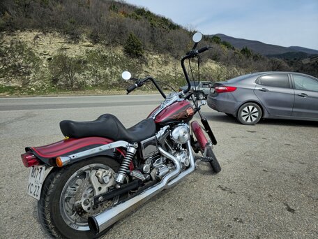 2000 Harley-Davidson Dyna Wide Glide, чёрный, 630000 рублей, вид 1