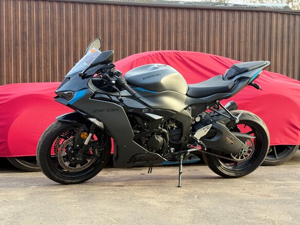 2025 Kawasaki ZX-6R Ninja, серый, 1200000 рублей - вид 8