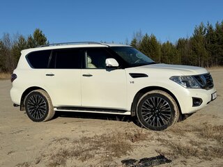 2014 Nissan Patrol VI (Y62) Рестайлинг, белый, 2600000 рублей, вид 1