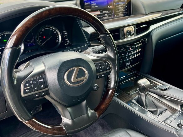 2016 Lexus LX 570 III Рестайлинг 2, синий - вид 11