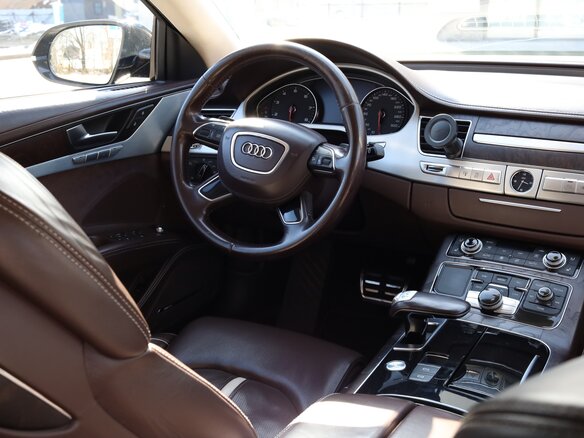 2012 Audi A8 III (D4), чёрный, 1840000 рублей - вид 7