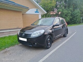 2010 Renault Sandero I, чёрный, 540000 рублей, вид 1
