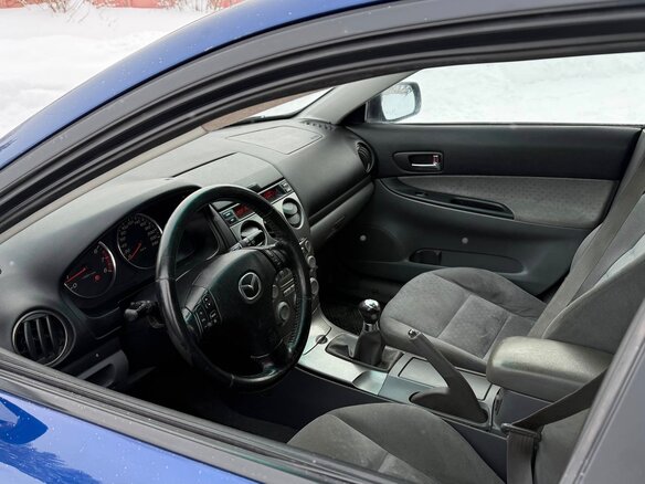 2005 Mazda 6 I (GG), синий, 700000 рублей - вид 8