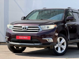 2013 Toyota Highlander II (XU40) Рестайлинг, красный, 2290000 рублей, вид 2