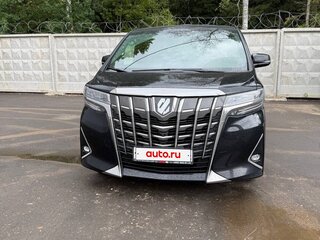 2021 Toyota Alphard III Рестайлинг, чёрный, 6500000 рублей, вид 1