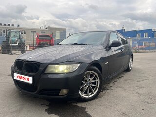 2009 BMW 3 серии 318d V (E90/E91/E92/E93) Рестайлинг, чёрный, 920000 рублей, вид 1