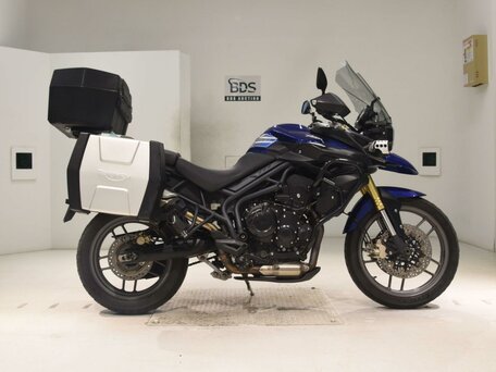 2013 Triumph Tiger 800, синий, 599000 рублей, вид 2