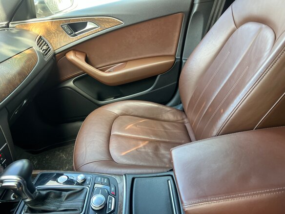 2012 Audi A6 IV (C7), серый, 1100000 рублей - вид 3