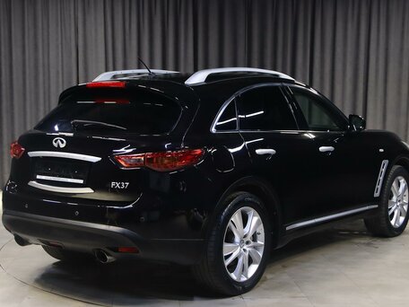 2012 Infiniti FX37 II (S51) Рестайлинг, чёрный, вид 2