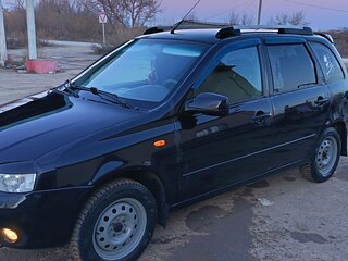 2013 Lada (ВАЗ) Kalina I, чёрный, 350000 рублей, вид 3