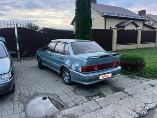 2002 Lada (ВАЗ) 2115, голубой, 90000 рублей, вид 5