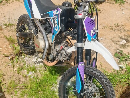 2022 Kayo Mini К125EM, голубой, 95000 рублей, вид 2