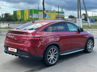 2016 Mercedes-Benz GLE Coupe AMG 63 AMG I (C292), красный, 5950000 рублей, вид 5
