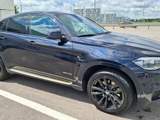 2016 BMW X6 40d II (F16), чёрный, 3800000 рублей, вид 2
