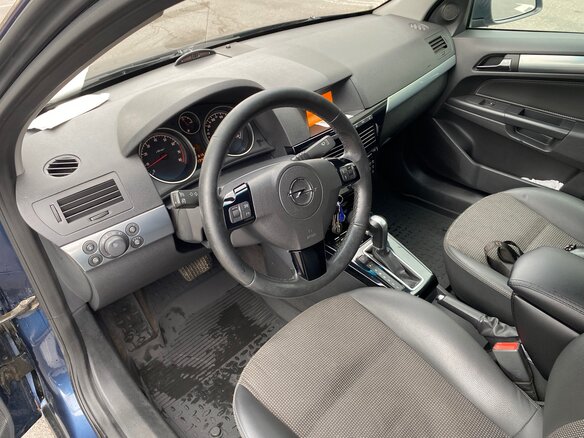 2012 Opel Astra H Рестайлинг, синий, 550000 рублей - вид 11