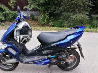 2005 Peugeot Speedfight 50, синий, 80000 рублей, вид 5