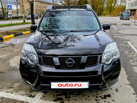 2014 Nissan X-Trail II Рестайлинг, чёрный, 1400000 рублей, вид 2