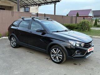 2021 Lada (ВАЗ) Vesta SW Cross I, чёрный, 1180000 рублей, вид 2