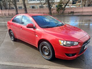 2008 Mitsubishi Lancer X, красный, 600000 рублей, вид 4