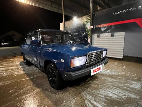 2004 Lada (ВАЗ) 2107, синий, 75000 рублей, вид 1