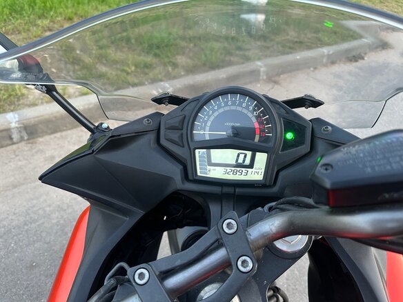 2014 Kawasaki Ninja 400, оранжевый, 415000 рублей - вид 9